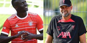 Jurgen Klopp claims Sadio Mane can play until the age of 38 or 39... as the Liverpool boss hails 'absolutely crazy' physical condition of the forward after selling him to Bayern Munich