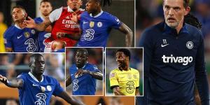 Tuchel is fuming at a 'lack of commitment' from his Chelsea stars, with his defence in disarray and Sterling and Koulibaly not settled yet... how the Blues unravelled in the US on the eve of the season