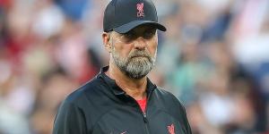 RB Salzburg 1-0 Liverpool: Jurgen Klopp's side suffer defeat in Austria after goal from Manchester United target Benjamin Sesko... with the Reds now turning their attention to Community Shield clash with Man City