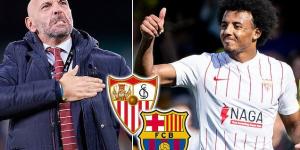 EXCLUSIVE: Sevilla will be unflustered at losing star defender Jules Kounde to Barcelona... as Monchi reveals they've been tracking 350 replacements using a state-of-the-art data system they built themselves