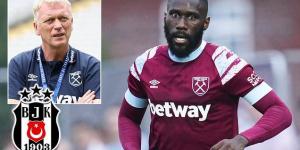 West Ham defender Arthur Masuaku joins Turkish side Besiktas on loan with a view to a permanent deal next summer as David Moyes targets a new left back to provide competition for Aaron Cresswell