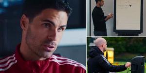 Mikel Arteta is laid bare as he takes centre stage in Amazon's fly-on-the-wall Arsenal documentary... he can be WEIRD but fans will see he cares as much as they do: ALL OR NOTHING REVIEW