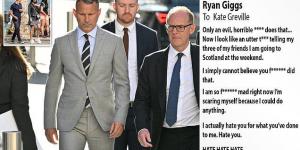 Ryan Giggs' ex-girlfriend tells how they started an affair while they were both still married before footballer 'dragged' her to the floor and locked her outside of a Dubai hotel room naked when she accused him of texting another woman 