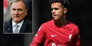 Fabio Carvalho 'is going to be a star... a la David Beckham', raves Phil Thompson, with Liverpool legend claiming new 19-year-old signing 'will shock everybody' in the Premier League with his creativity