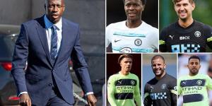 Benjamin Mendy's rape trial jury are told that defender's Manchester City team-mates Riyad Mahrez, Jack Grealish, John Stones and Kyle Walker could be called up as witnesses, while new Chelsea signing Raheem Sterling may be referred to in proceedings