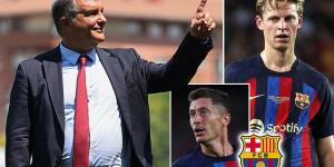PETE JENSON: Barca have taken football's biggest gamble this summer and become more like Real Madrid... maverick Laporta will either end up as a messiah or his reputation will be ruined forever