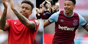 Enraged West Ham will throw BANK NOTES at Jesse Lingard after he snubbed them Forest... having been questioned by Carragher and Neville too, this is his chance to silence his biggest critics