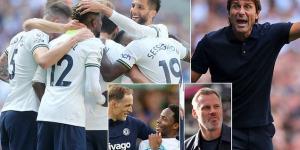 Jamie Carragher warns Antonio Conte's new Tottenham they 'have not done anything yet' following promising pre-season... and insists finishing in the top four would only see them return to their level under Mauricio Pochettino