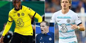 Thomas Tuchel urges Chelsea fringe players Conor Gallagher and Callum Hudson-Odoi to 'fight' for their futures amid huge competition for places at Stamford Bridge 