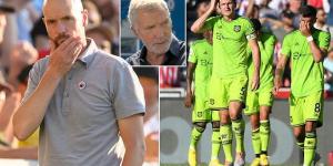 Graeme Souness claims 'the clock is ticking' on Erik ten Hag ALREADY after starting with back-to-back defeats at Man United... and he won't rule out the under-fire boss getting the sack if Liverpool pile on the woe next week