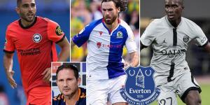 Everton ready to battle with Nice for Ben Brereton Diaz after French side made a £10m bid, with Neal Maupay another option up front for Frank Lampard… while Idrissa Gana Gueye’s return to Goodison Park is back ON 