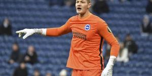 Brighton reserve goalkeeper Kjell Scherpen joins Vitesse Arnhem on loan for the season with the player hopeful of making Holland's squad for Qatar in November