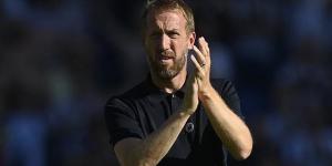 'An exciting signing for us': Brighton boss Graham Potter is relishing the chance to develop £15m signing Pervis Estupinan following the £62m sale of defender Marc Cucurella to Chelsea earlier in the summer 