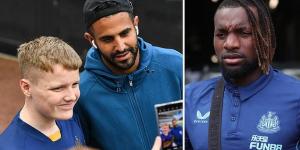 Newcastle vs Man City LIVE: John Stones and Bernardo Silva replace Ruben Dias and Riyad Mahrez while Jack Grealish is out injured as the champions look to return to the top of the Premier League table against Eddie Howe's Magpies on Tyneside