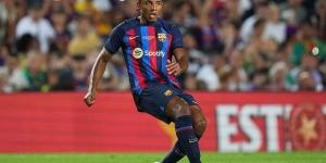 Barcelona star Jules Kounde is STILL not registered for Xavi's side in LaLiga and will miss their trip to face Real Sociedad... despite the Frenchman completing a move from Sevilla last month