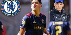 Angry Edson Alvarez is told he is NOT leaving Ajax for Chelsea in a meeting with club bosses - because the Dutch transfer window is already closed and they've lost too many players - as his £43m 'dream' move risks collapse
