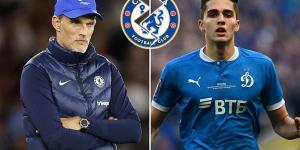 Russian club Dynamo Moscow reveal Arsen Zakharyan's £12.6m transfer to Chelsea has been BLOCKED by British sanctions, making a deal 'impossible' despite agreement between the teams