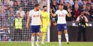 Tottenham frustrated in West Ham draw