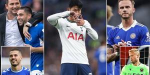 Kasper Schmeichel's exit has been disastrous for Leicester, Frank Lampard's miserly defence is reaping rewards for Everton and beware a wounded Son Heung-min... TEN things we learned from the Premier League this weekend