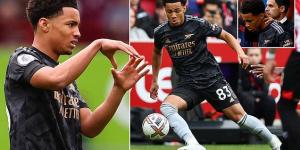 Ethan is a TOTAL footballer... he'd be the best player if you stuck him in defence: Arsenal insiders insist the sky is the limit for 15-year-old history maker Nwaneri, who is tipped to surpass Wilshere and Fabregas 