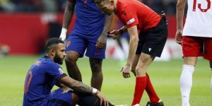 إصابة ثنائي برشلونة في مباراة هولندا وبولندا
