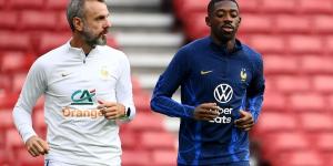 France's Dembele saving himself for Barça as he listens to his body