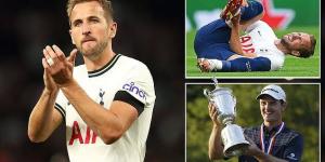 Harry Kane's personal physio - who has helped him avoid injury for the last three years - is a 'genius of a man', according to golf star Justin Rose... who used the Spanish medical guru for 'intense' acupuncture sessions before his 2013 US Open triumph 