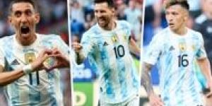قائمة الأرجنتين: من يساعد ميسي ودي ماريا في رحلة كأس العالم؟