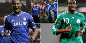 John Obi Mikel bows out from football as one of Chelsea's greatest-ever unsung heroes... the classy midfield anchor - who also played at No 10 for Nigeria - will be remembered for his phenomenal display in Munich - and snubbing Man United to join them!