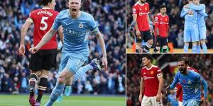 MICAH RICHARDS: The derby has been far too easy for City of late... but this one WON'T be against Ten Hag's side. Even for a true Blue, I don't want to see United struggle like they did last season 