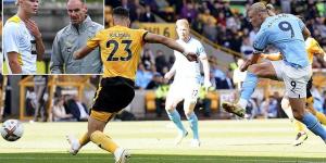 Defenders beware! Erling Haaland is doing EXTRA work on his 'weaker' right foot ahead of Sunday's Manchester derby... as the City striker continues what he started under Alexander Zickler at Dortmund