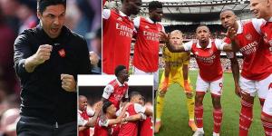 SAMI MOKBEL: Arsenal MUST cash in on their dream start to the Premier League season... it's the perfect time to tie down Bukayo Saka, William Saliba and Gabriel Martinelli to long contracts