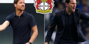 Liverpool favourite Xabi Alonso 'leads the race to succeed Gerardo Seoane as Bayer Leverkusen manager', as the struggling German club consider sacking their boss after 2-0 defeat by Porto