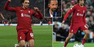 'He's had a good taste of winning here and he ain't going to let that slip': Rio Ferdinand back Trent Alexander-Arnold to use his brilliant goal against Rangers to ignite his season… as he praises Liverpool star's 'character and personality'