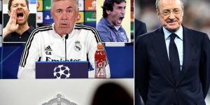 Real Madrid 'are ALREADY making a shortlist of managers to succeed Carlo Ancelotti', despite Champions League success in May - with Florentino Perez 'considering club legends Raul and Xabi Alonso'