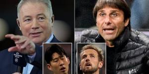'If I'm a Kulusevski or a Kane or Son, I'm questioning the way we're playing': Ally McCoist says Antonio Conte's tactics are stifling his Tottenham team's attacking strengths after their 0-0 draw at Eintracht Frankfurt