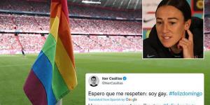 England Women's star Lucy Bronze says Iker Casillas and Carlos Puyol's Twitter 'jokes' about coming out as gay - and the subsequent backlash - shows football still needs better education on sexuality 