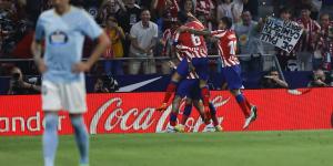 Atletico Madrid 4-1 Celta Vigo: Simeone's side move into the top four