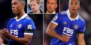 Peter Crouch warns Leicester's Youri Tielemans may have a move to a big club 'in the back of his mind' after draw with Crystal Palace as Joe Cole says the Belgian 'needs to perform' like the Champions League player he thinks he is