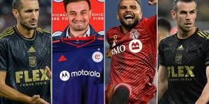 MLS salaries REVEALED: Gareth Bale is only the 23rd highest earner on $2.3m and LAFC teammate Giorgio Chilleni gets just $1m... while top paid Lorenzo Insigne earns $14m - nearly DOUBLE second-place Xherdan Shaqiri