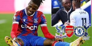 Wilfried Zaha is at a crossroads: Crystal Palace legend soon turns 30 but is stalling on signing a new deal and will be a free agent next summer - Arsenal, Chelsea and Roma are among his suitors, but would he fit in at any of Europe's big hitters? 