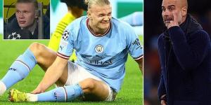 Erling Haaland is left out for Manchester City AGAIN as Pep Guardiola starts his in-form striker on the bench against Fulham following his recovery from injury