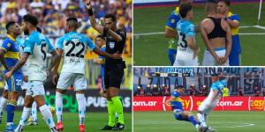 "نادرا" ما يحدث في كرة القدم.. راسينغ يُتوج بطلا للسوبر الأرجنتيني على حساب بوكا جونيورز "قبل نهاية المباراة" بعد طرد 10 لاعبين!