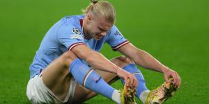 ‘Ligament damage’ still holding Haaland back but Guardiola confirms Man City striker has no broken bone in foot