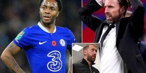 Raheem Sterling is left OUT of Chelsea's squad to face Newcastle - as Graham Potter confirms the England star has picked up an illness just one week out from the World Cup