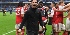 Arteta admits title-chasing Arsenal have surpassed his expectations