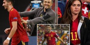 'She will come after me and chop off my head': Luis Enrique jokes he must start Ferran Torres at the World Cup or face the consequences from his daughter (who is dating Spain forward!)