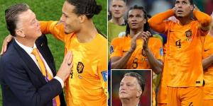 Virgil van Dijk reveals Holland's stars are taking inspiration from Louis van Gaal's fight against prostate cancer and insists 'we will definitely go that extra yard knowing this is his last World Cup' before his retirement