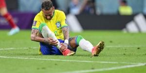 إصابة قوية لنيمار في مباراة البرازيل ضد صربيا "صور"