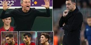 DOMINIC KING: Luis Enrique had joked that things were going too well for his Spain team at the World Cup... now they face adversity - but he'll feel more at home!